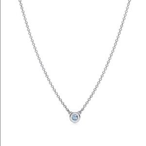 Tiffany&Co. Elsa Peretti Aquamarine Necklace